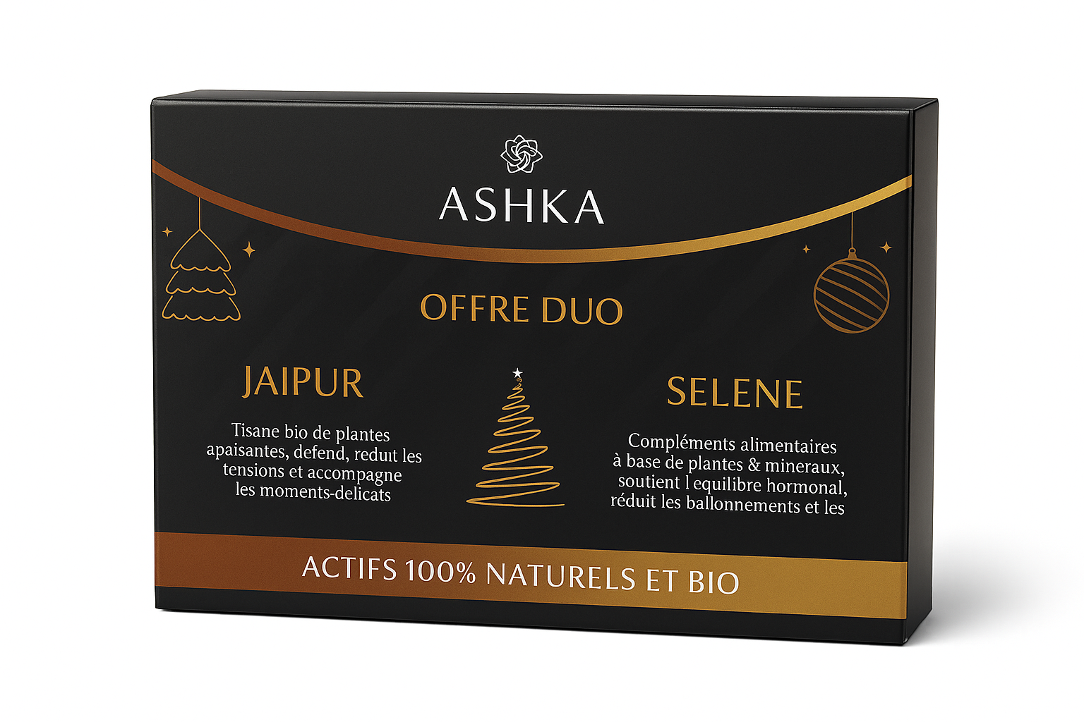 Coffret bien-être : Tisanes & Compléments alimentaires