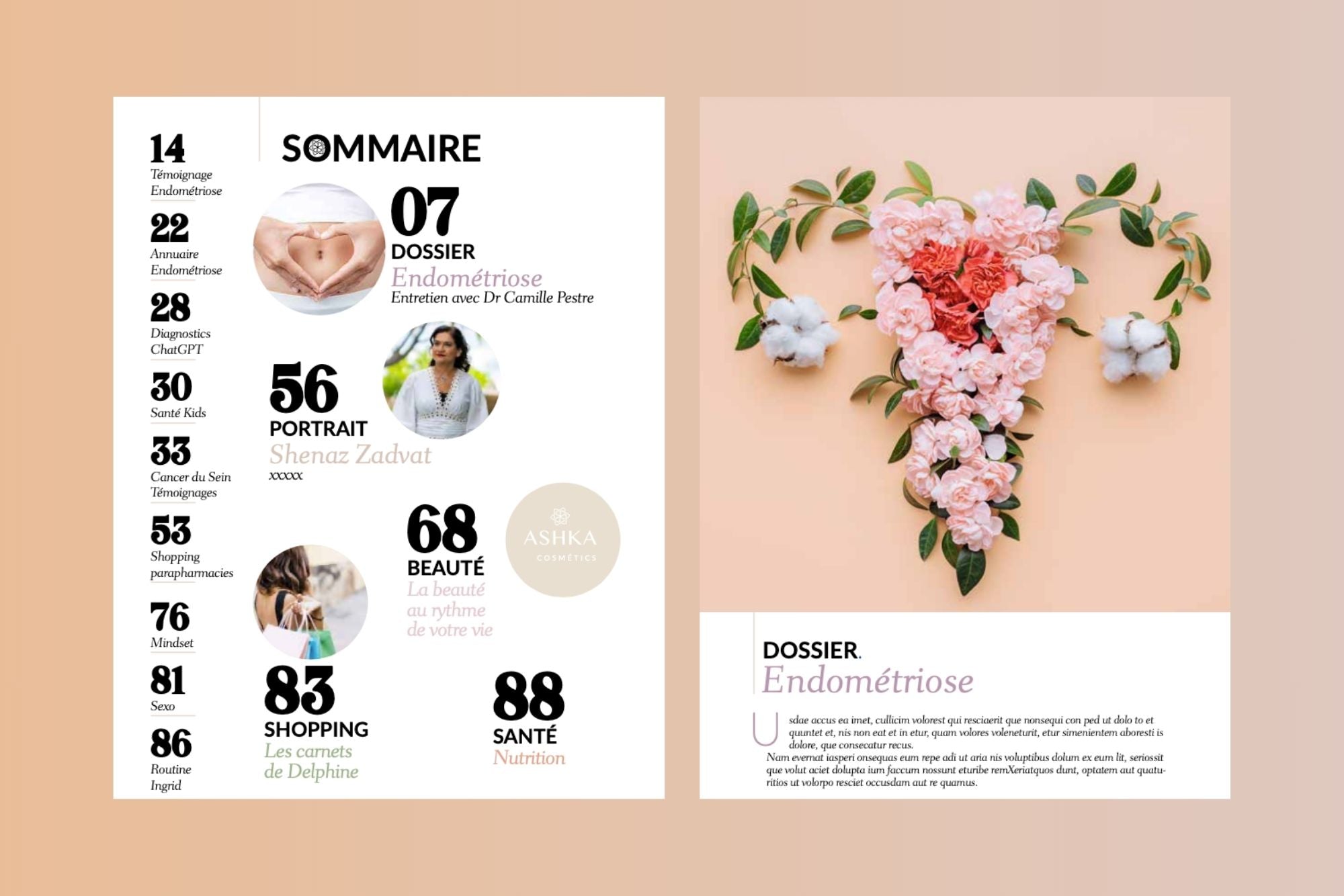 Sommaire du Mag Ashka N°1